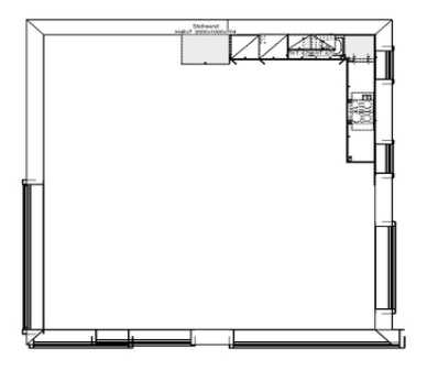 Grundriss Häcker Moderne Inselküche Feineiche