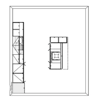 Grundriss Häcker Moderne Inselküche Sommereiche