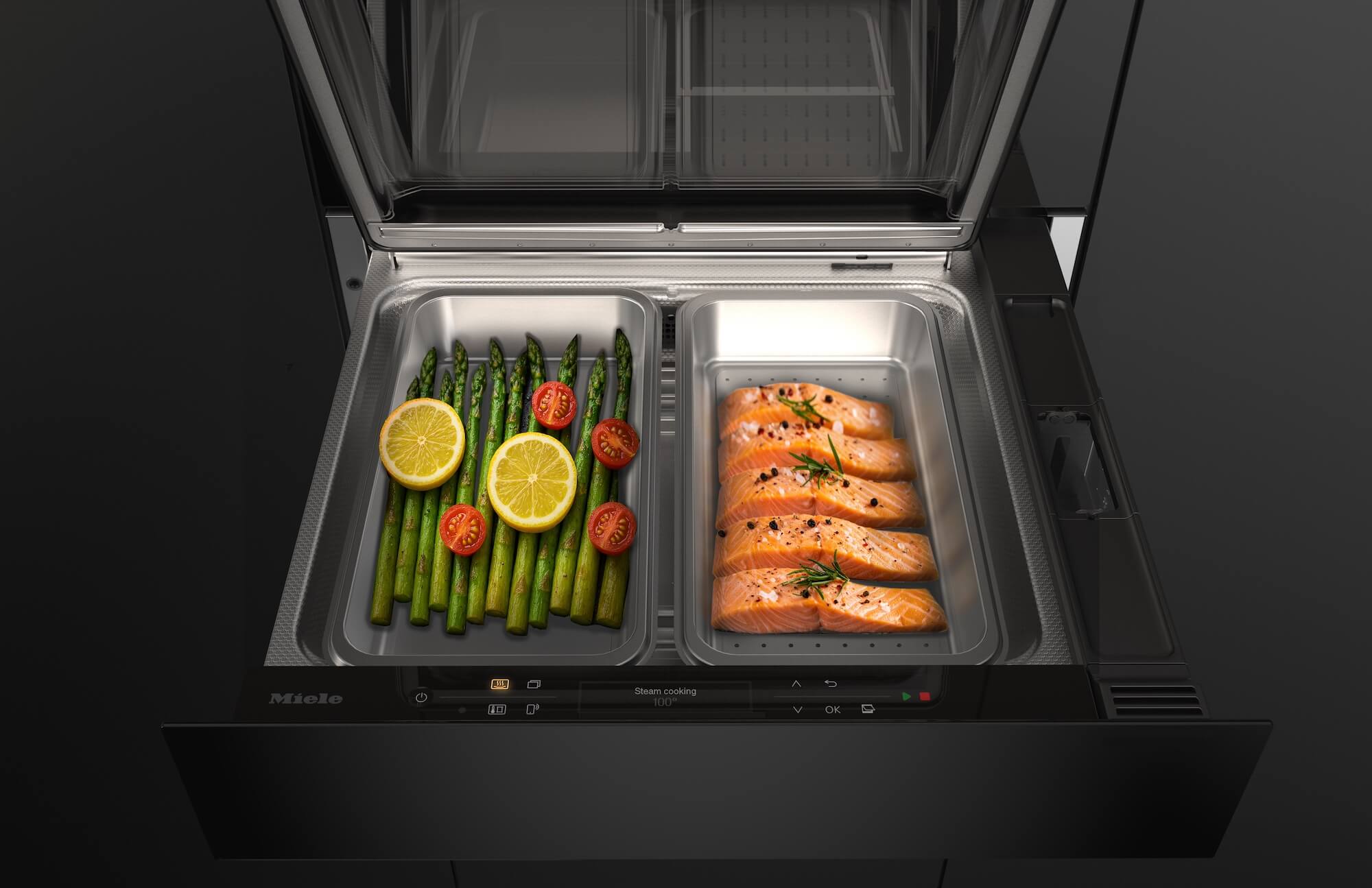 Miele-Dampfschublade-von-oben Neuerungen bei Miele und Siemens 2026